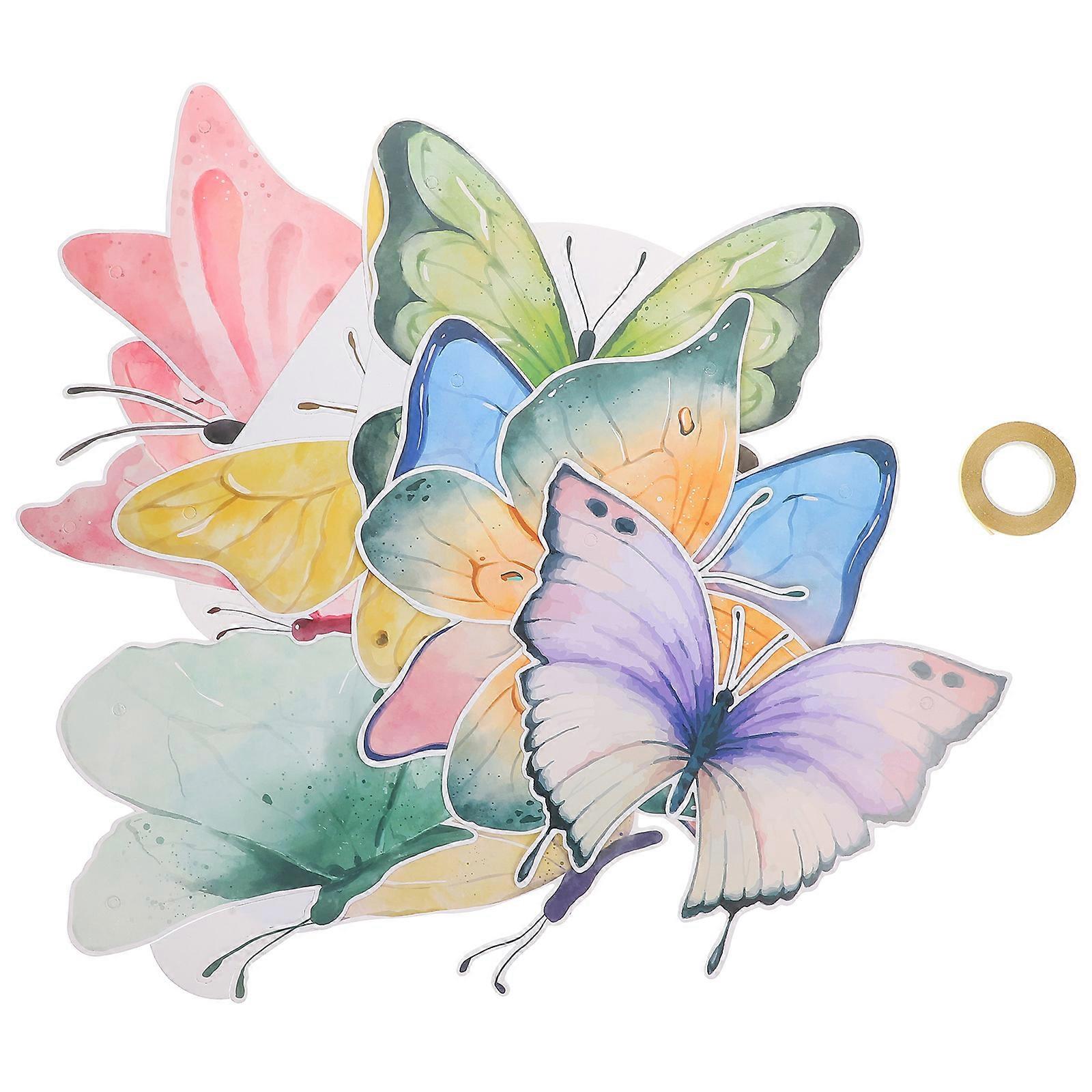 Butterfly Banner Decorations Spring Theme Party Atmosphere Enhancement 1Set