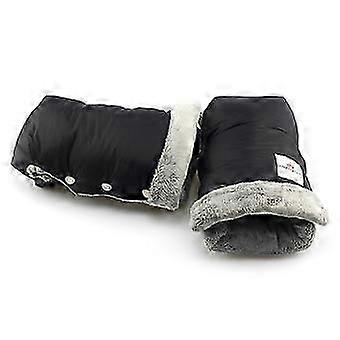 Soft Women's FingerlGloves Stroller Hand Muff Soft Warm Handlebar Gloves