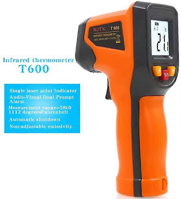 Infrared Thermometer Gun �C High Accuracy T600A Models �C Instant Read for Cooking, Baking, Liquids & Industrial Use