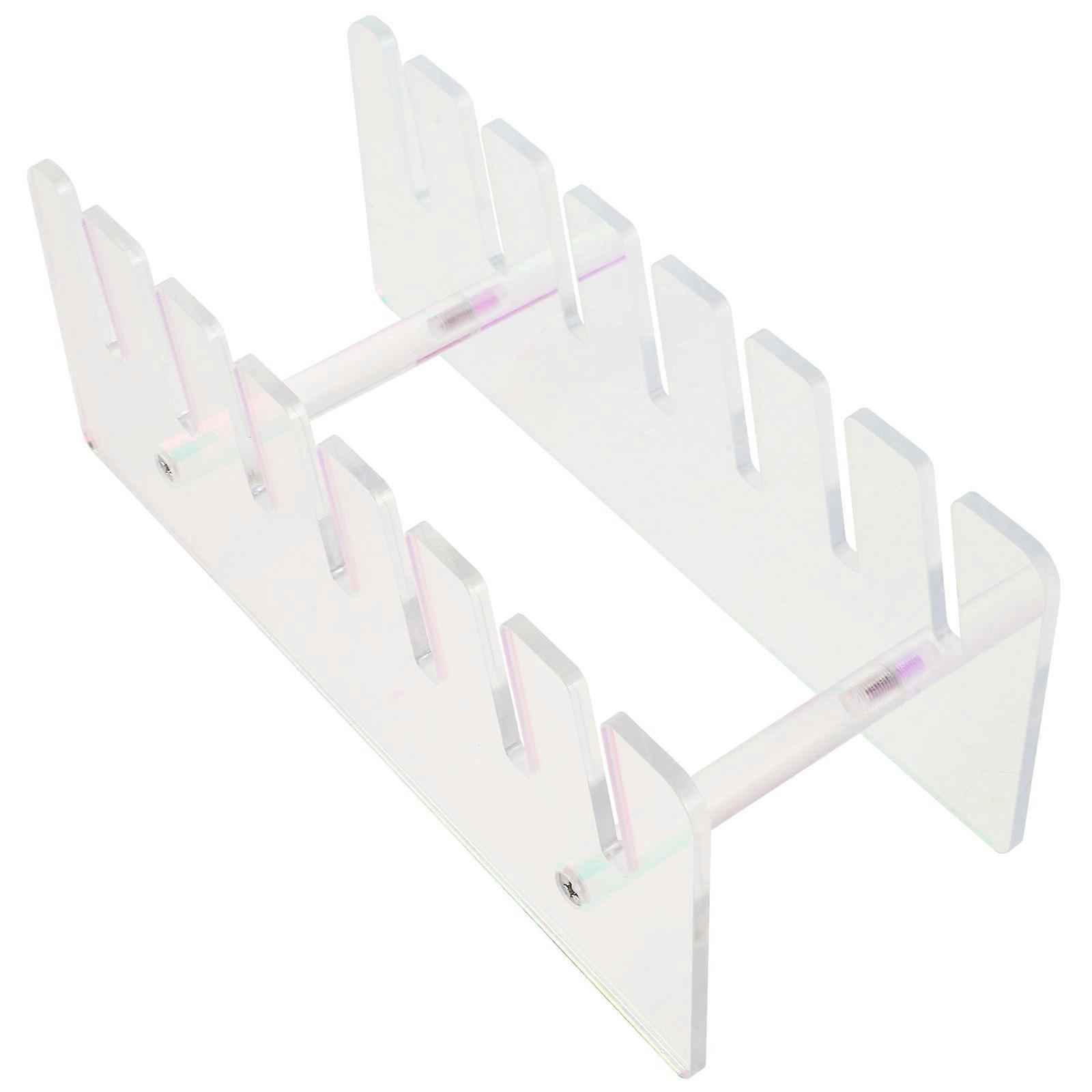 Acrylic Hat Holder for Display with Modern Style and Versatile Use .9 x 3.9 x 7.9 inches
