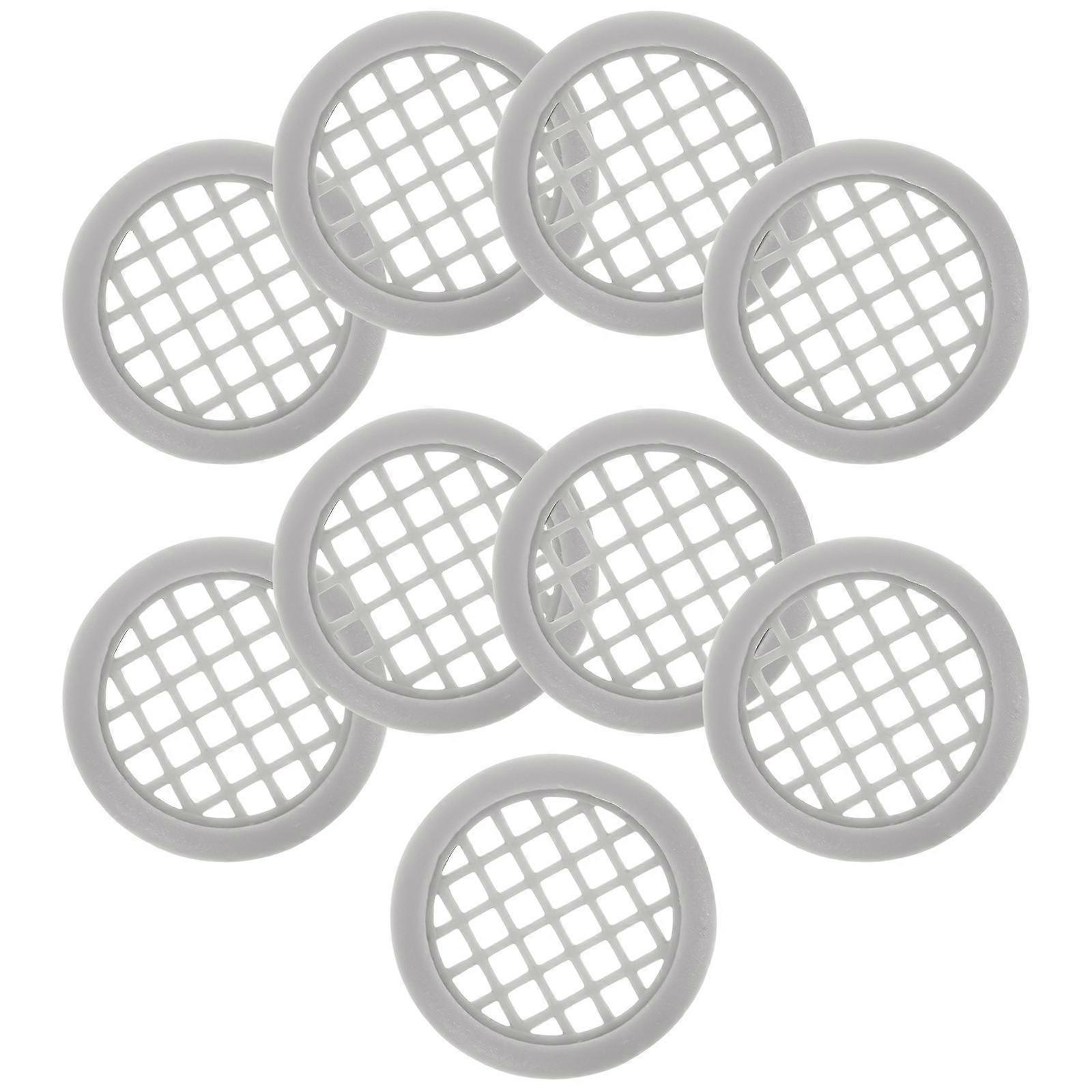 Plastic Soffit Vent Round Vent Cover for Cabinet Door 250Pcs