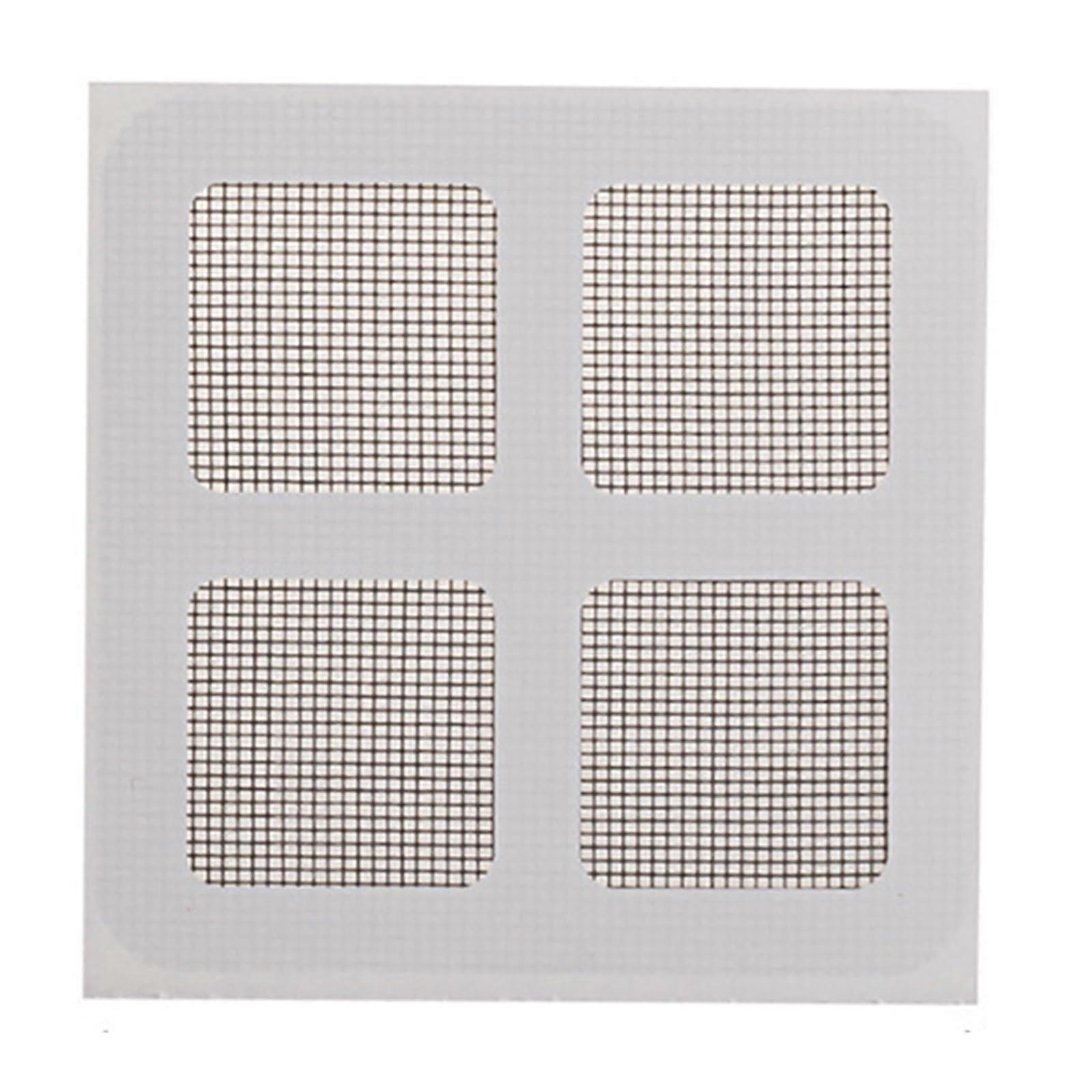 Window Screen  Patch Kit with Weatherproof Adhesive Mesh for Quick DIY Screen Door Fix