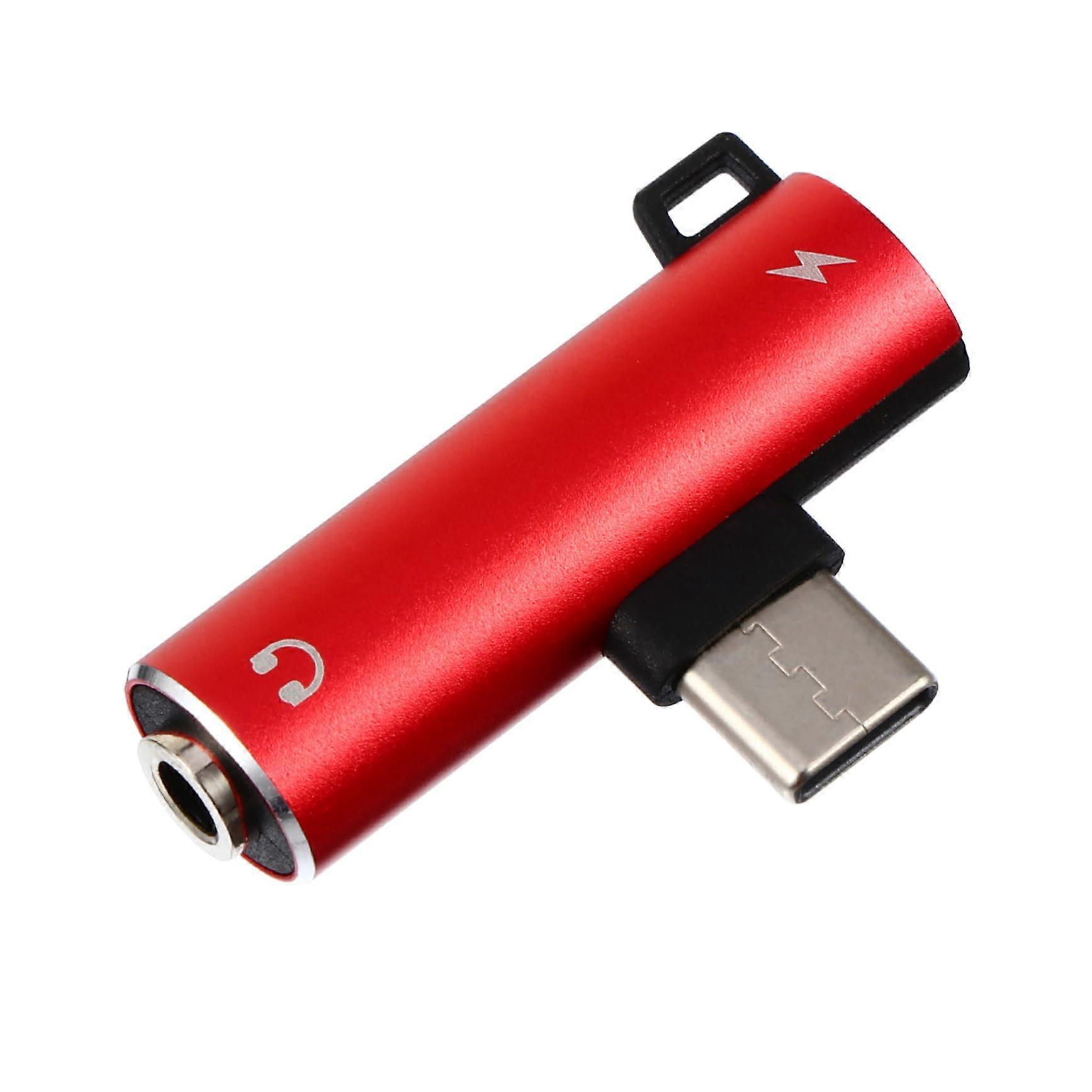 TypeC To Earphone Adapter USBC Earphone Converter With Charging PassThrough Compatible With USBC Phones Daily Use