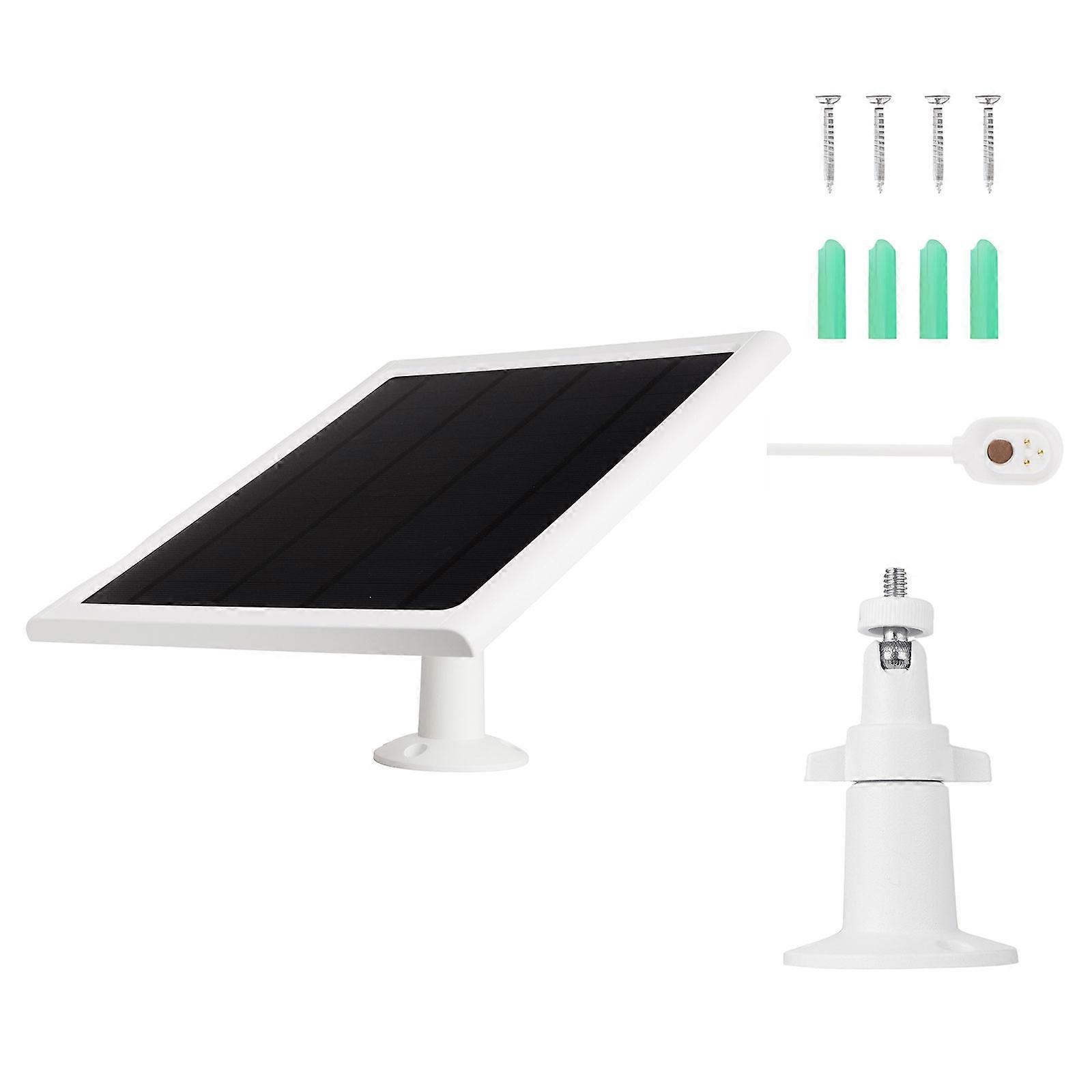 Pack of 1 Universally Consistent 8W Solar Device Supporting Multiple Camera Trademarks for Flexible Device Integration Multicolor