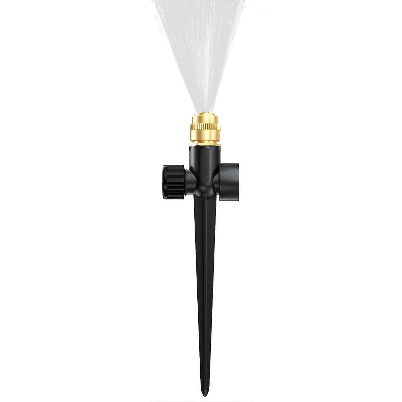 360° Rotating Garden Sprinkler with Adjustable Spray Patterns, Large Area Lawn Irrigation System