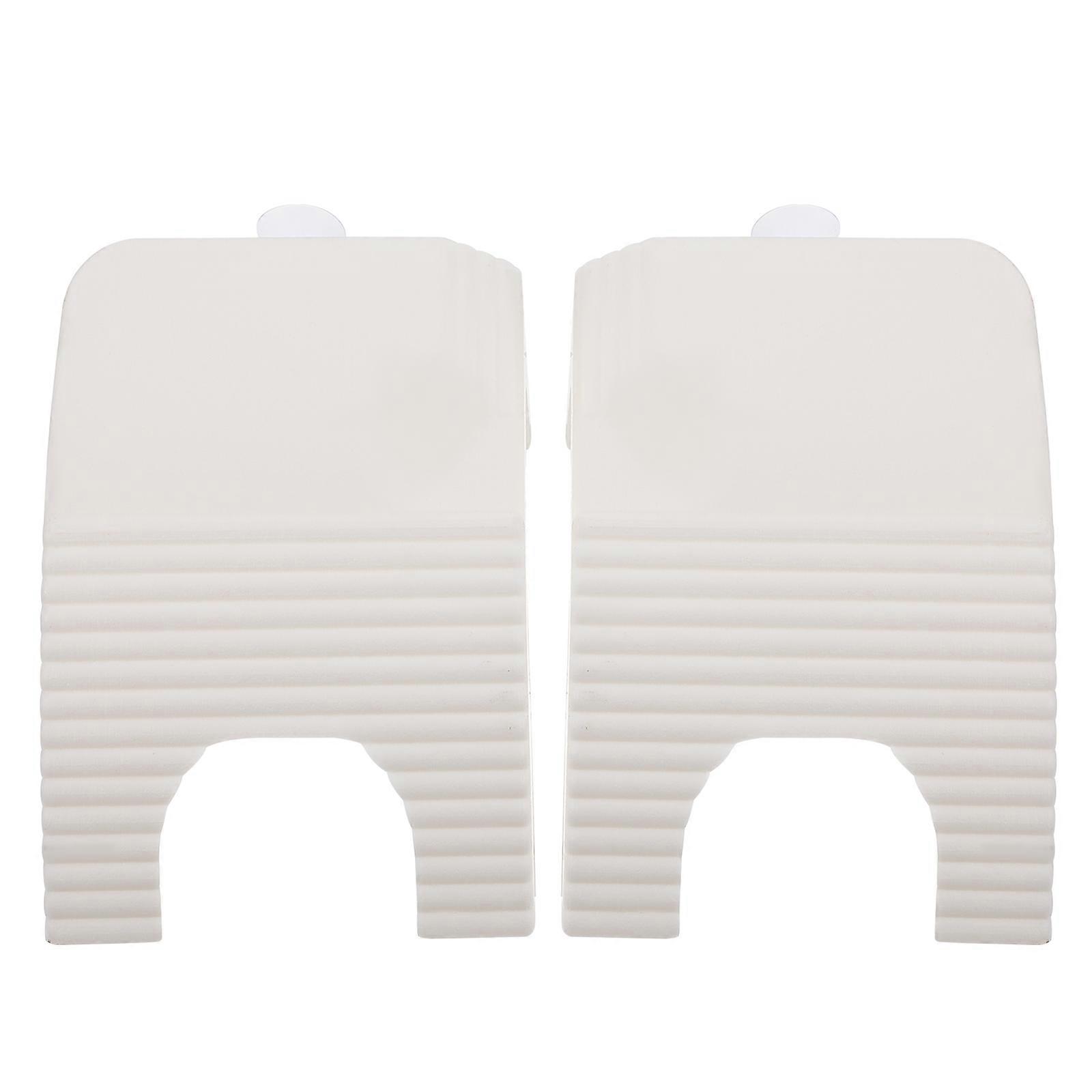 Turtle Platform For Tank Turtle Tank Platform Turtle Rest .6X14.5CM White ABS Climbing Resting 2Pcs