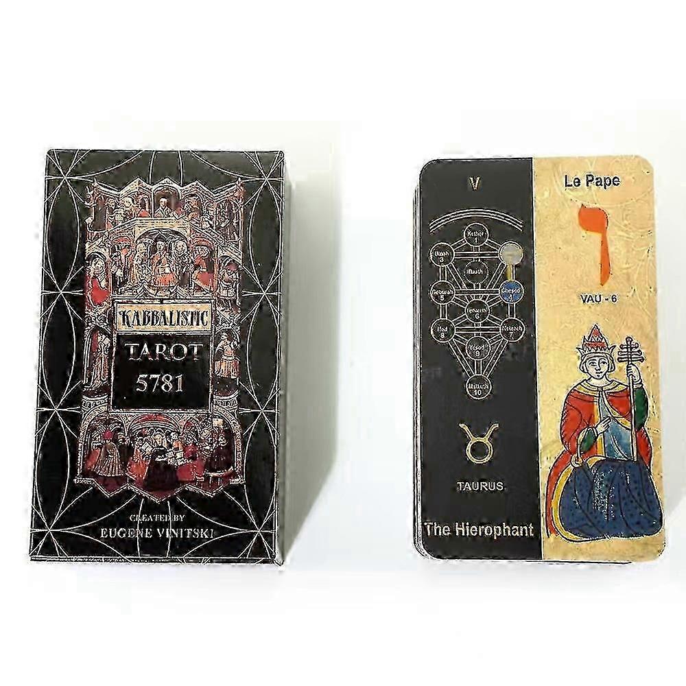 Tarot Cards - 5781 Kabbalistic - Sacred Knowledge Unveiled 26s