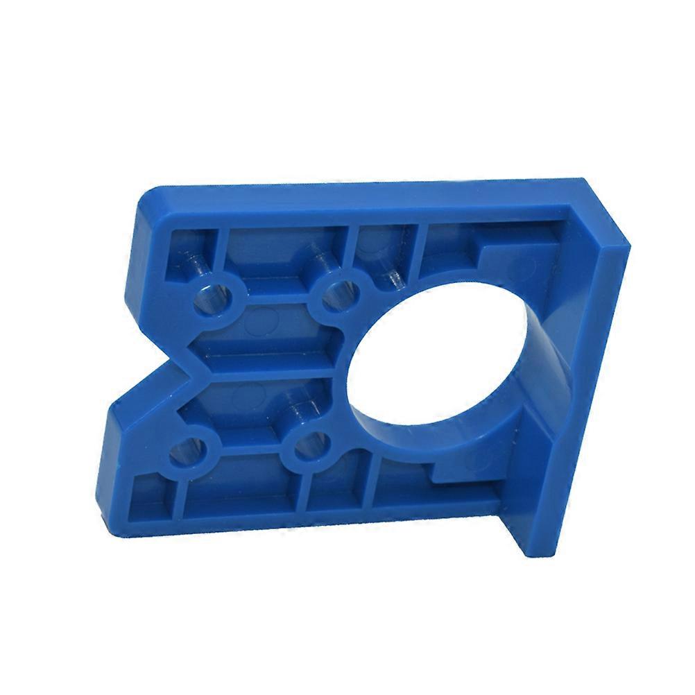 Hinge Punch Locator Blue ABS Material Cabinet Making Positioning Installation Aid Tool 1Pcs
