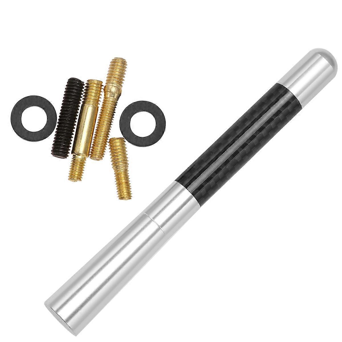 Car Modified Antenna Car Decoration Antenna for Easy Install Silver