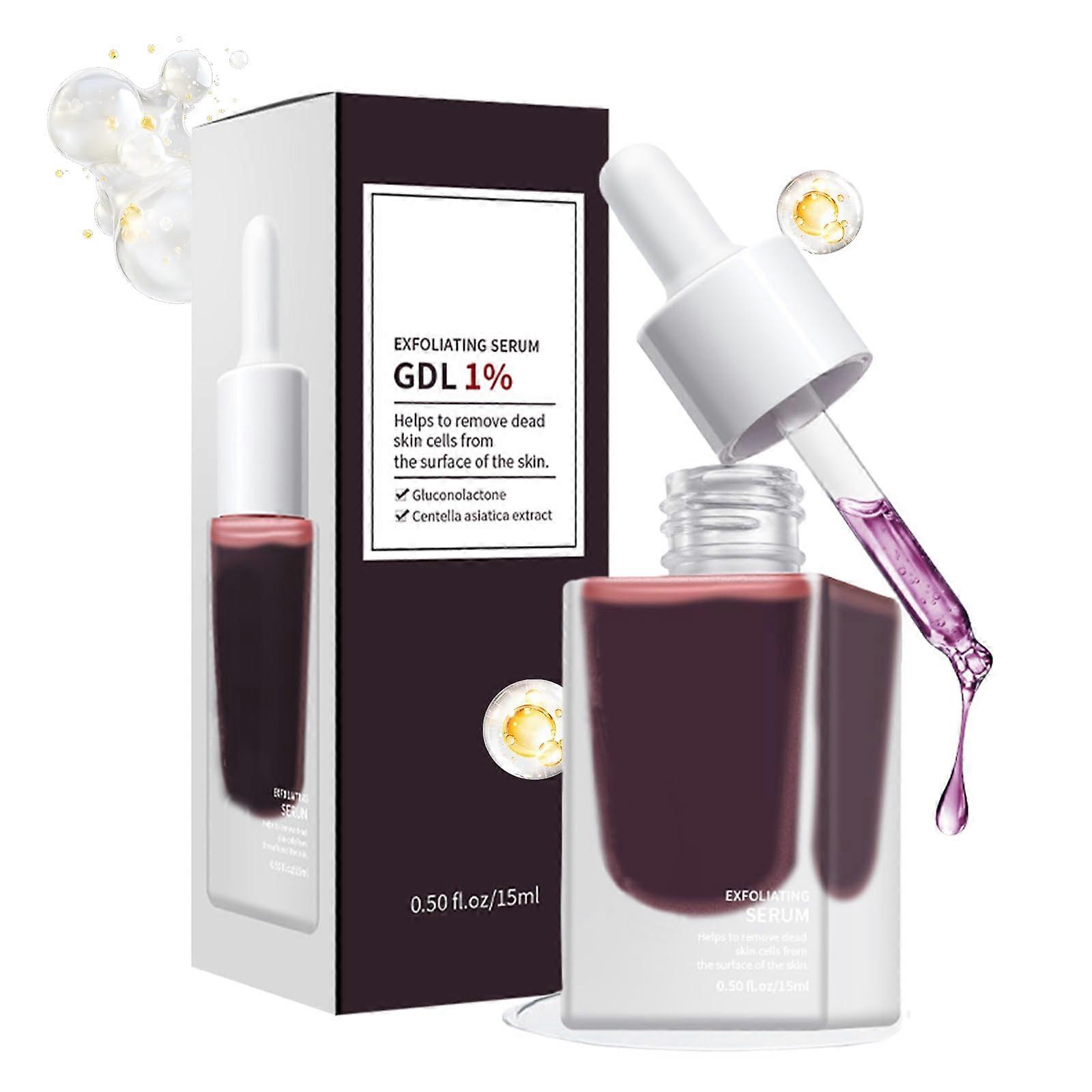 Fruit Acid Exfoliating Serum Peeling Solution for Pore Refining and Hydration, 2 PCS