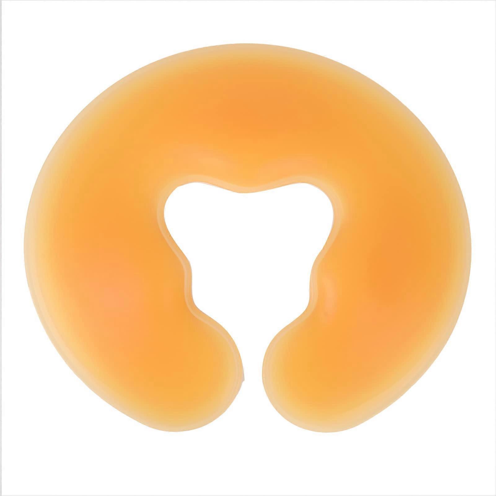 Ergonomic UShaped Spa Face Pillow with Cooling Surface and Neck Support for Massage Table