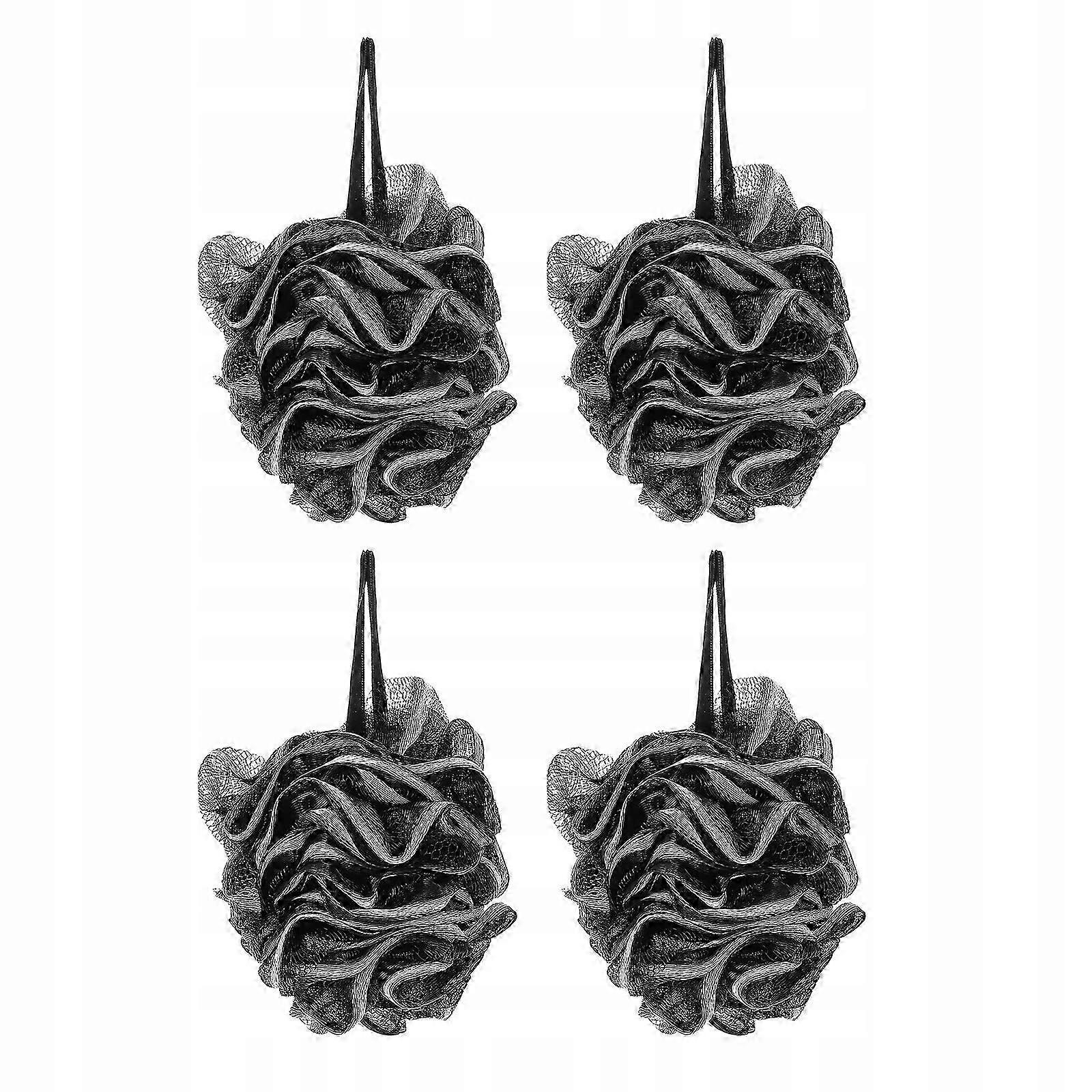 Bath Sponge, Comfortable, Shower, Loofa, 4 Pcs.