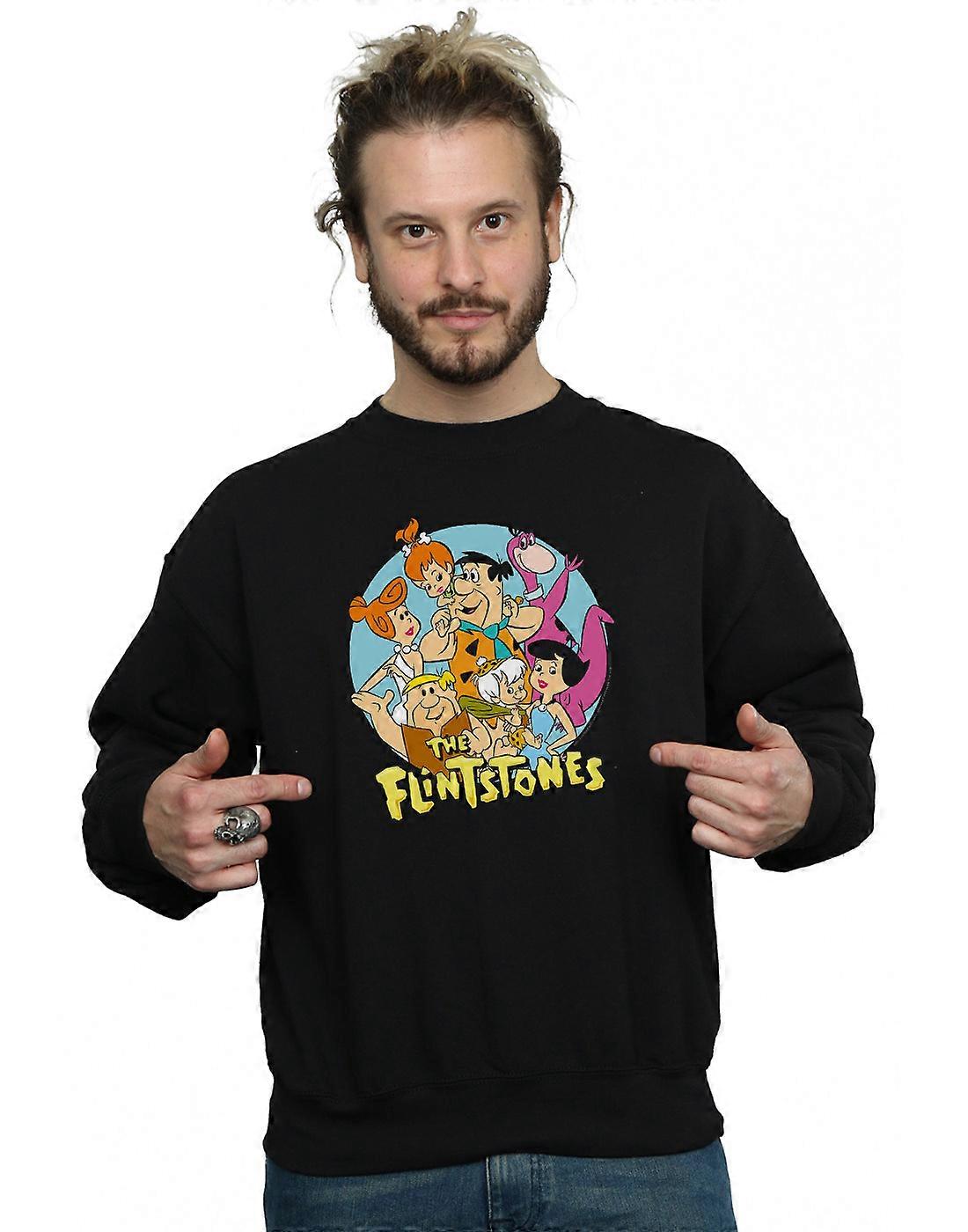 Den Flintstones menn ' s gruppe Circle Pullover