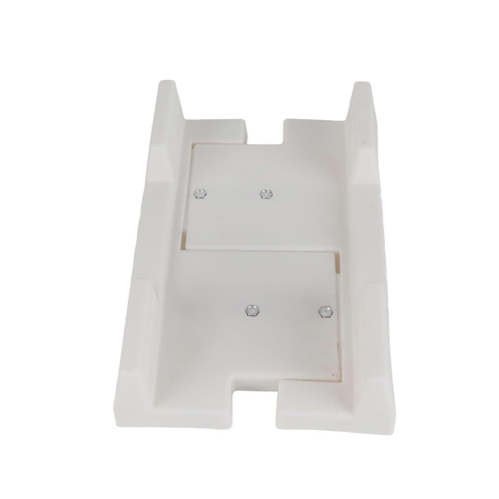 Adjustable Computer Tower Stand with Wheels and Brake, Removable Desktop PC Case Holder Rack (Black)