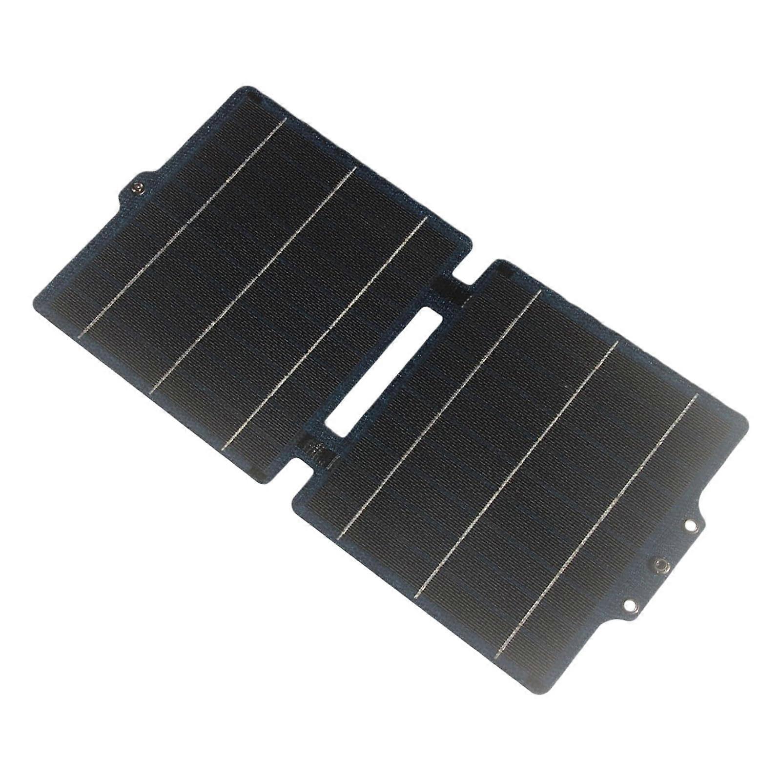 10W USB Portable Solar Panel ETFE Monocrystalline 5V  Efficiency Outdoor MultiDevice Charging