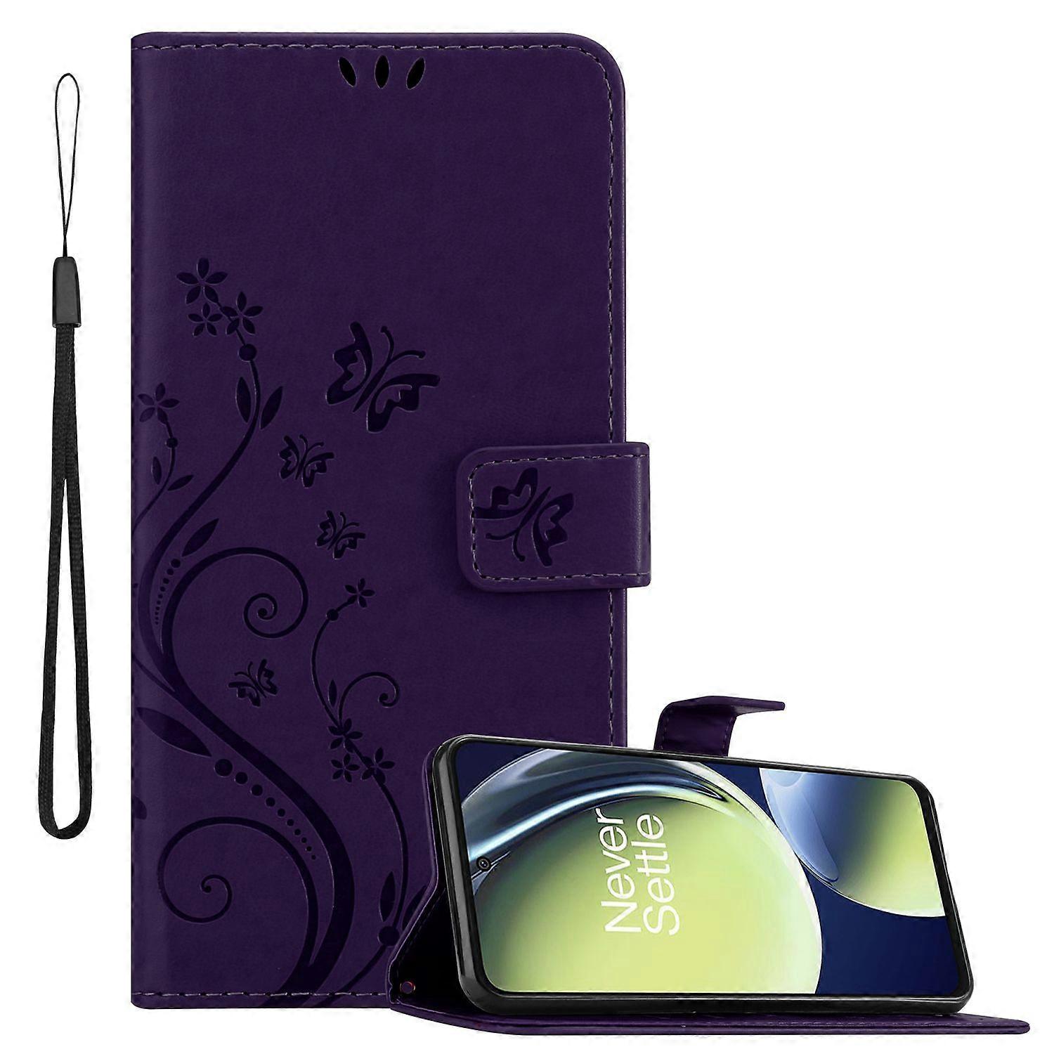 OnePlus Nord CE 3 Lite 5G Protective Case - with Floral Pattern and Card Slot