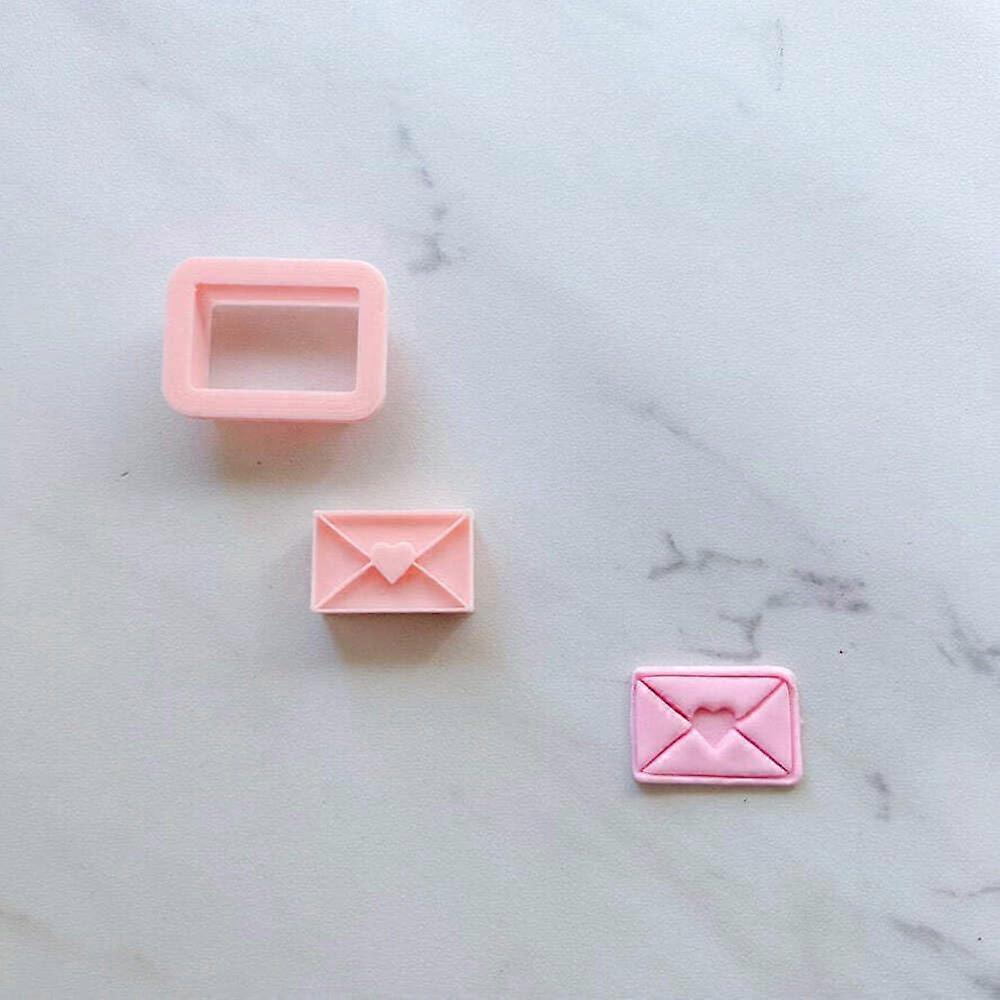 Heart Envelope Embosser with HeartShaped Design, Handheld Paper Embosser for Wedding Invitations