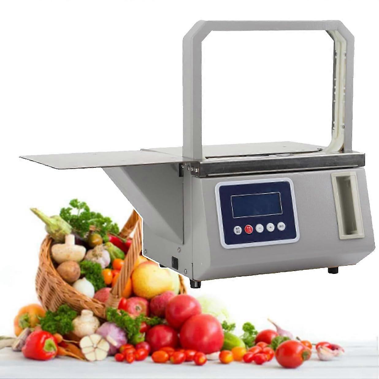 Automatic Vegetable Strapping Machine with Smart Sensor, Fast 1.5s Cycle, Adjustable Binding Force