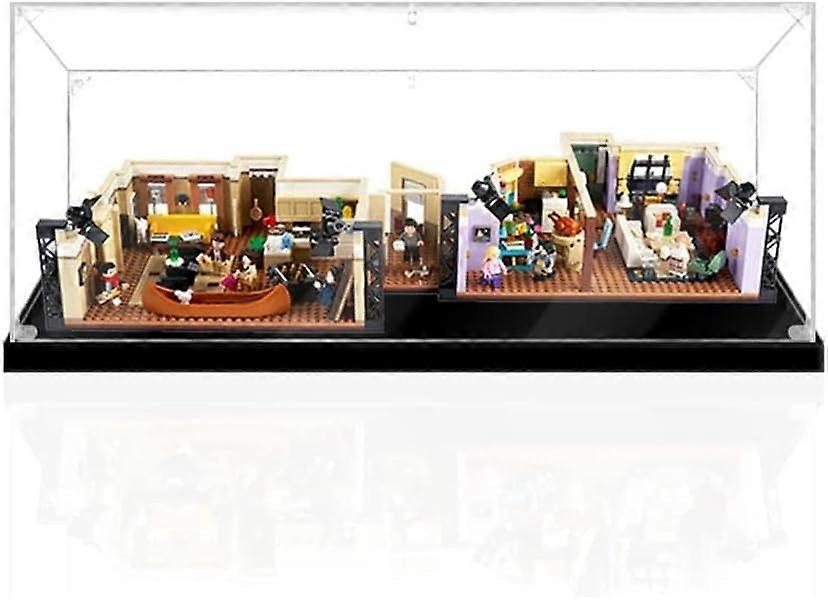 Acrylic Display Case for  10292 Friends Apartments Dustproof Clear Protective Box