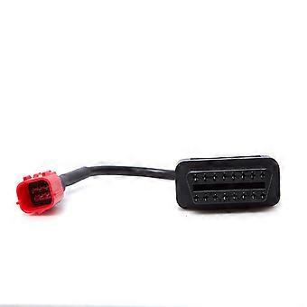 Adaptateur Diagnostic Moto 6 Broches Vers OBD2 - Compatible Outil De Diagnostic