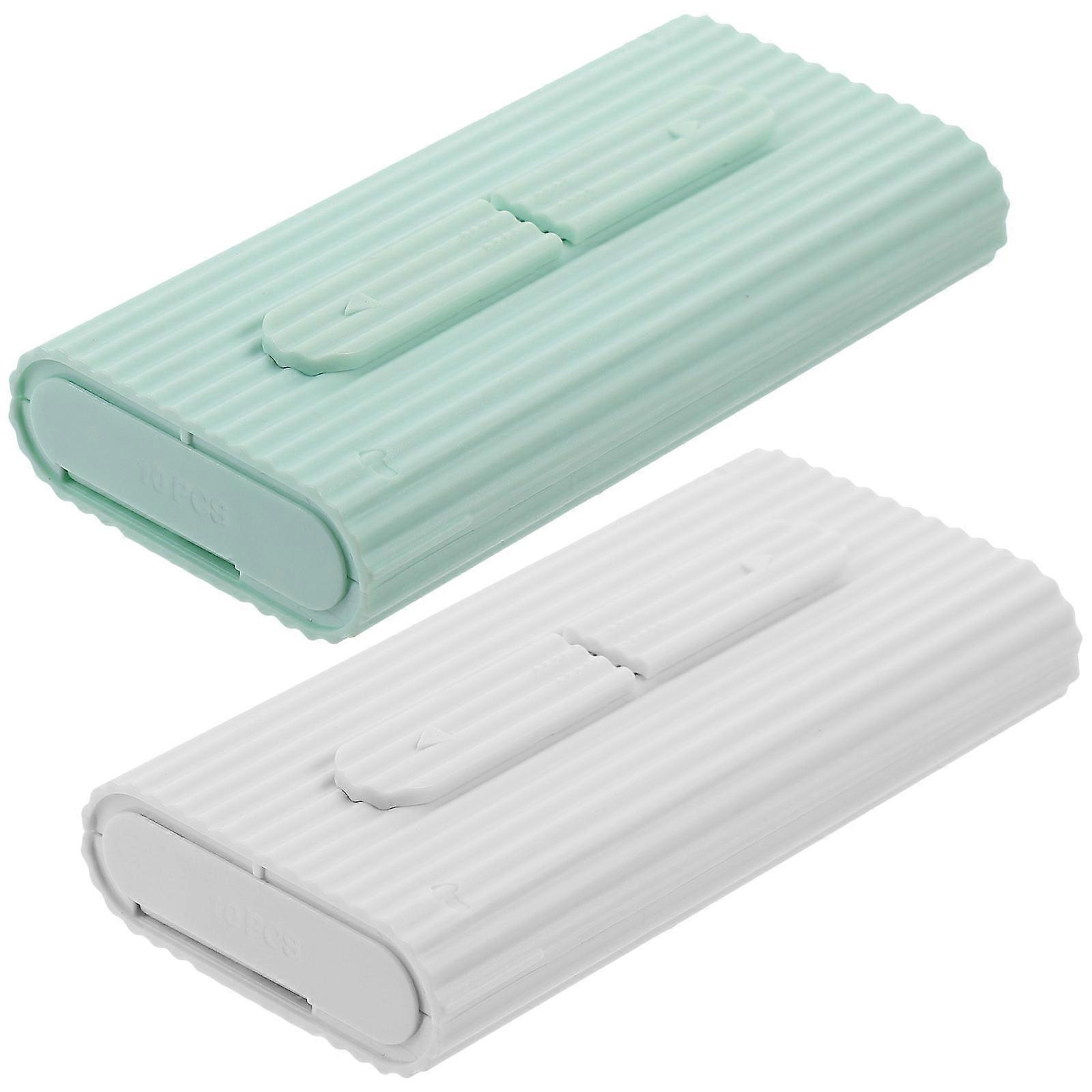 Teeth Floss Organizer for Daily Use 2Pcs Compact Floss