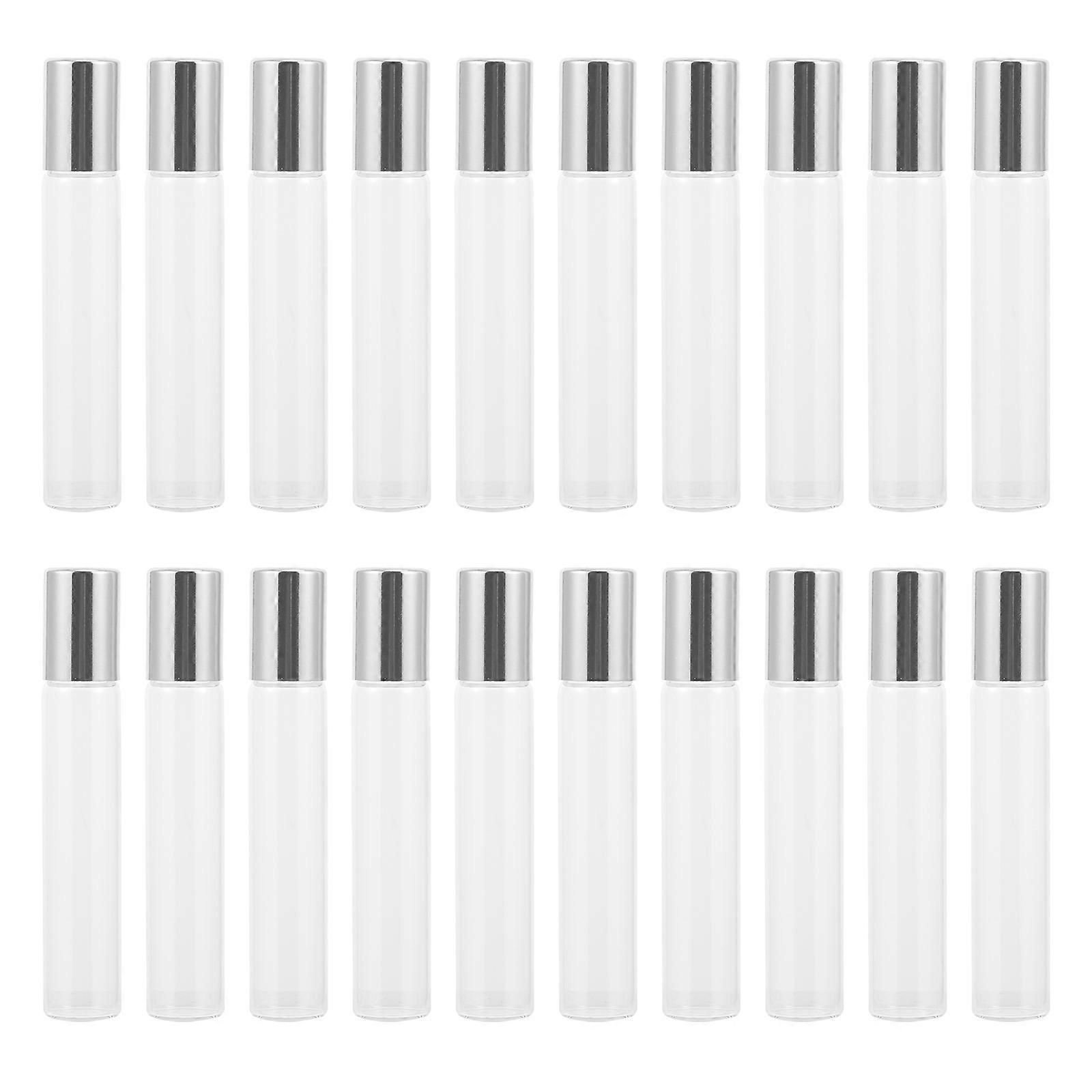 Small Essential Oil Roller Bottles Glass Storage Containers 20Pcs