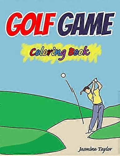 Golf Game Coloring Book