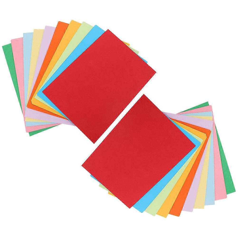 Assorted Color Colored Paper for Crafts 100 Sheets A4 Printer Paper