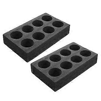 2pcs Drink Carrier Tray Beverage Packing Rack Takeout Beverage Carrier Tray