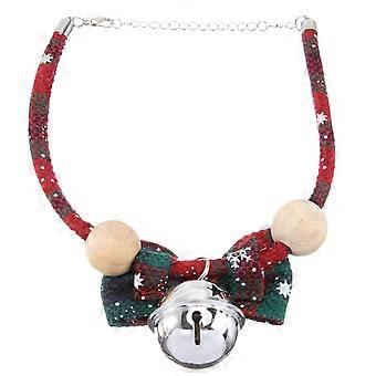 Christmas Dog Collar Pet Bow Knot Collar with Bell 1Pcs Fashion