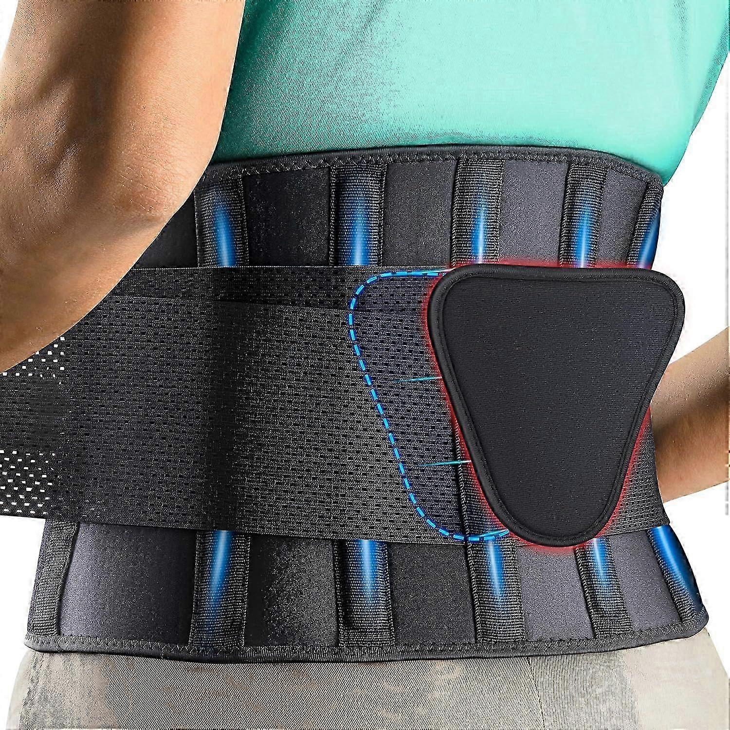 Lumbar Support Back Brace for Back Pain, Sciatica, Herniated Disc Adjustable-26