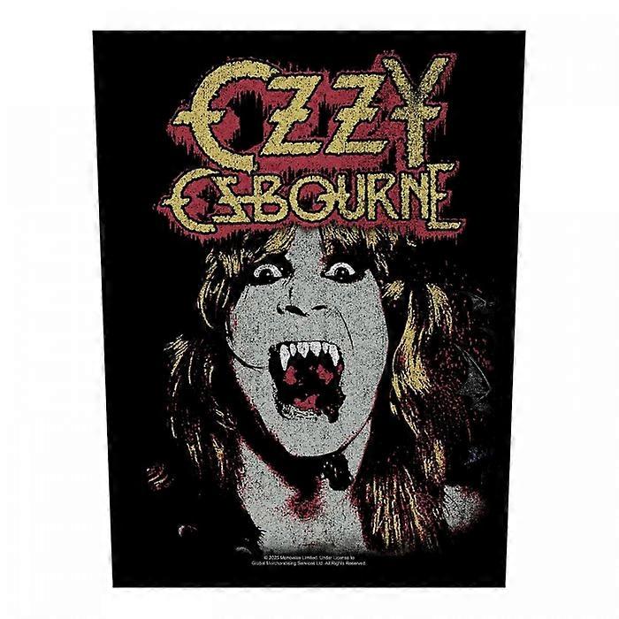 Ozzy Osbourne Fangs Tapered Patch