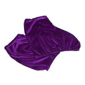 Polyester beschermhoezen voor schaatsen, 2 paar slijtvaste schaatsbeschermers