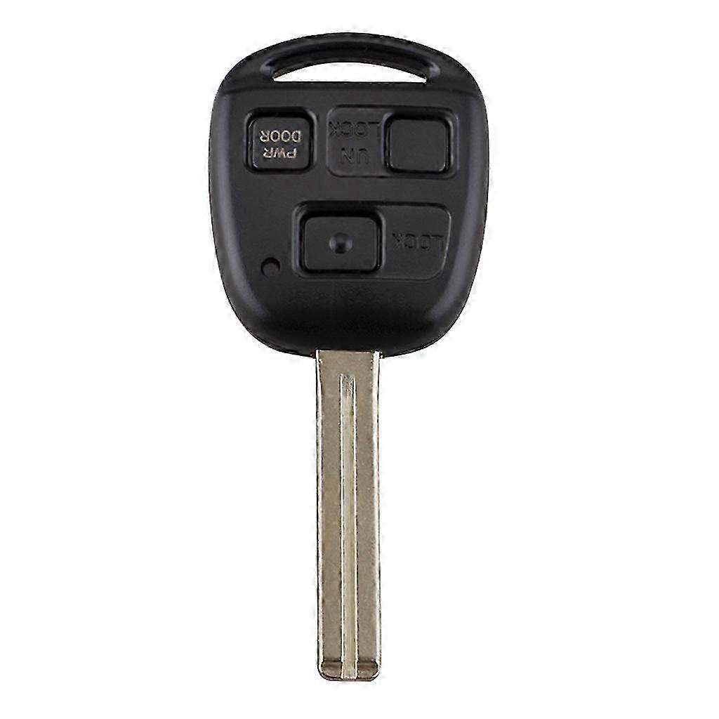 3Buttons Uncut Keyless Entry Fob Key For