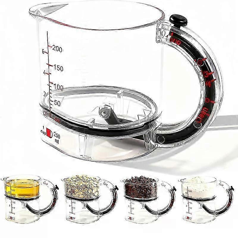 Adjustable Measuring Cup, Leak Proof, Durable Kitchen Tool