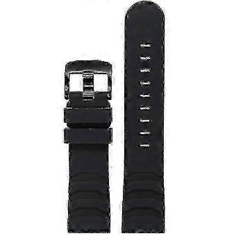 Pulseira de silicone de 24 mm compatível com relógios Luminox - Pulseira de substituição durável