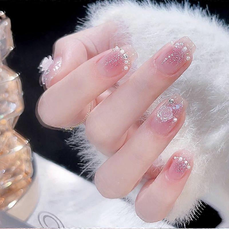 24pcs/box Nail Jelly Glue Finished Patch BY1055