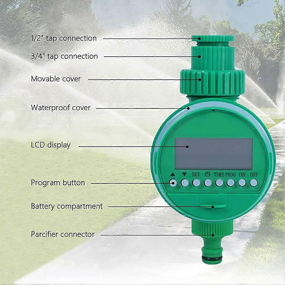 Watering programmer. Outdoor Watering Controller Automatic Sprinkler Electronic