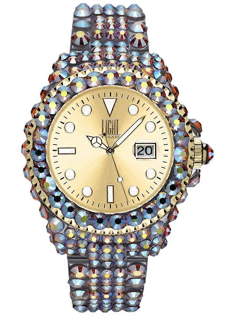 LIGHT TIME MEDITERRANEO - Full Strass / Gold