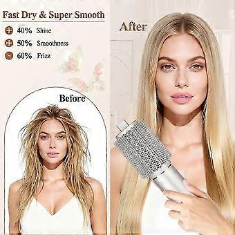 Upgraded Large Round Volumizing Brush for Shark FlexStyle HD400 Series Attachment, Barrel Round Brush for All Hair Type JH3