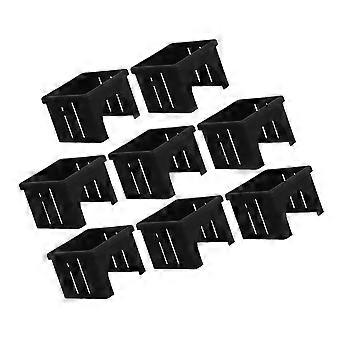 8pcs Square Tube Inserts Sleeve: Edge Length 60mm To 50mm Pe Inner Adapter For Glide Tubes Sliding Height Fitness Equipment