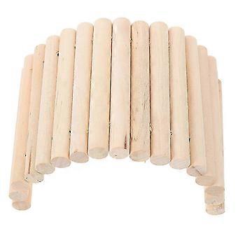 Échelle de hamster en bois Jouet Hamster Escalade Échelle Hamster Hérisson Cage Fournitures