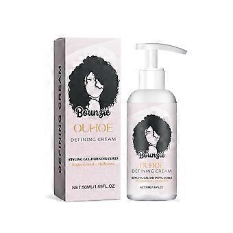 50ml Elastic Hair Styling Essence, Volumizing Curls, Moisturizing Setting for Curly Hair and Dry Hair Care