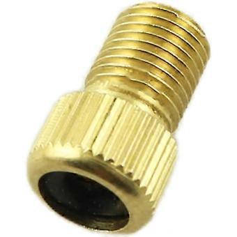 6PCS Tire Inflator Wheel French Valve Adapters Mountain Bike Inflator French to American Nozzle Converter Head Tire French Valve Adapter for Inflator 