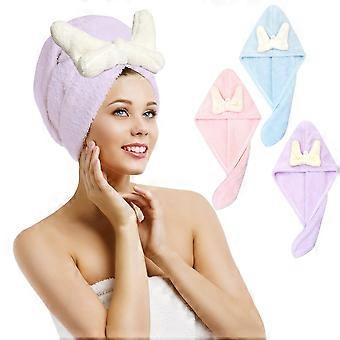 Microfibre Hair Towel, 3 Pack Hair Towel Wrap for Long Hair