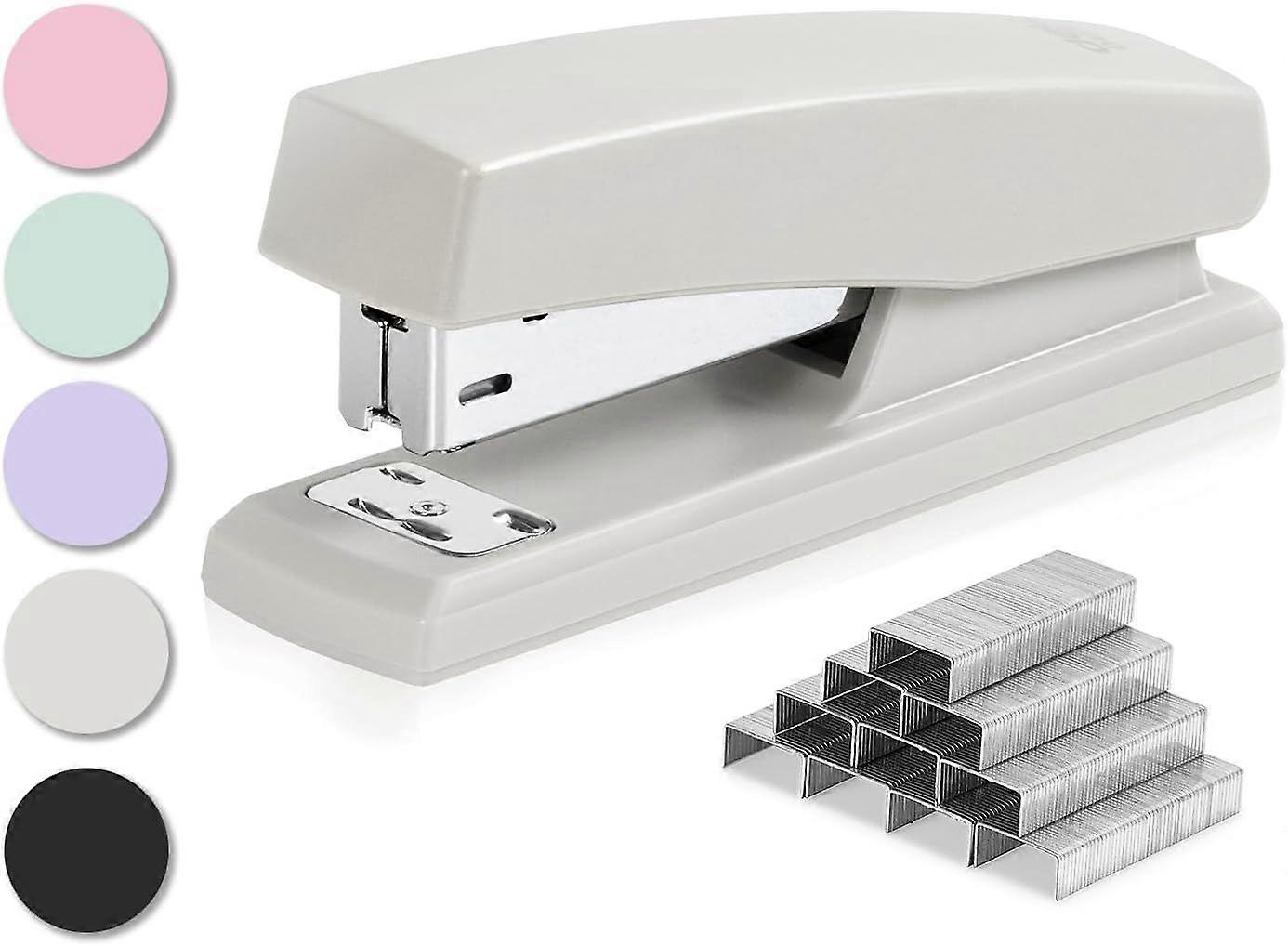 Deli Stapler, Office Stapler, 20-sheet Capacity,White