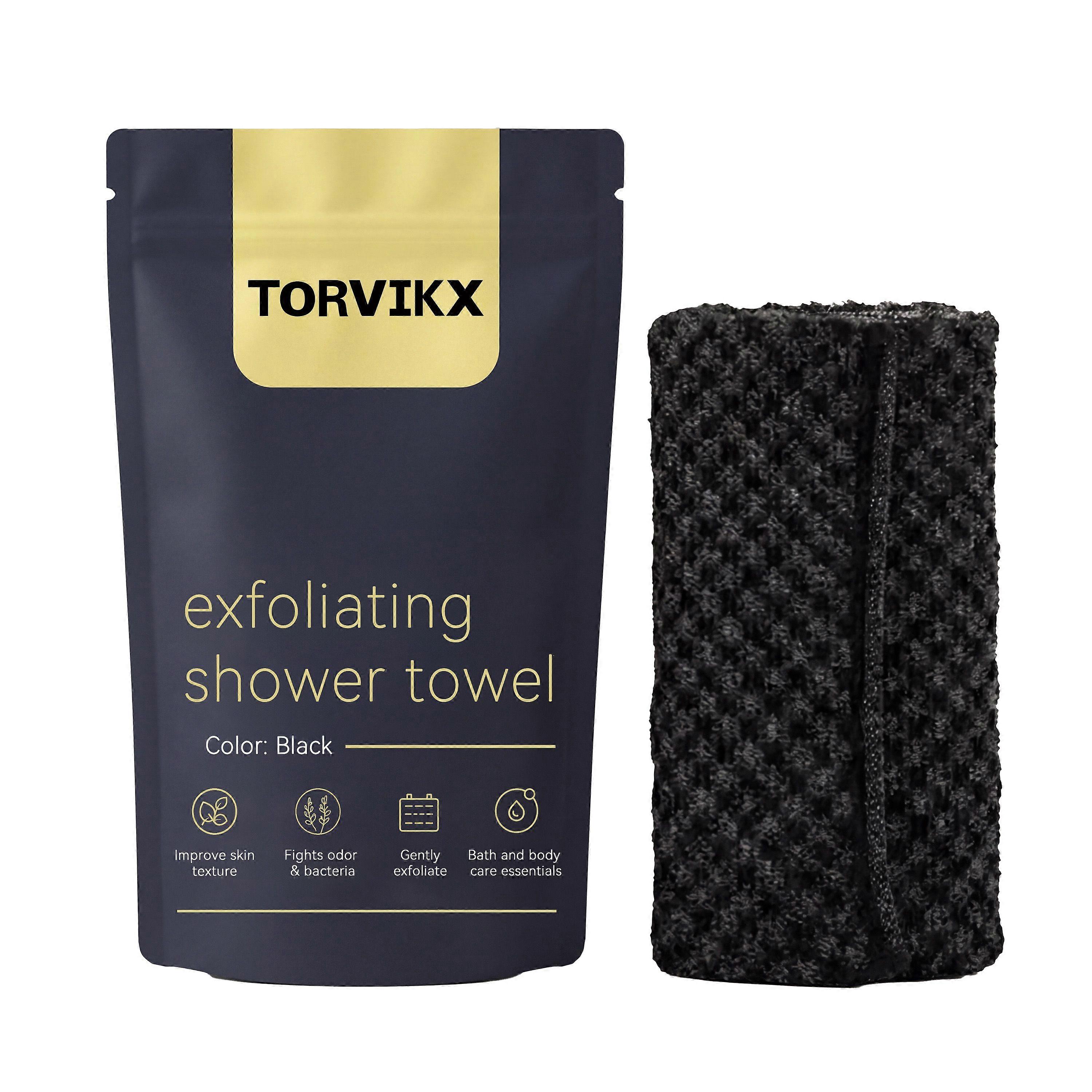 TORVIKX Exfoliating Shower Towel