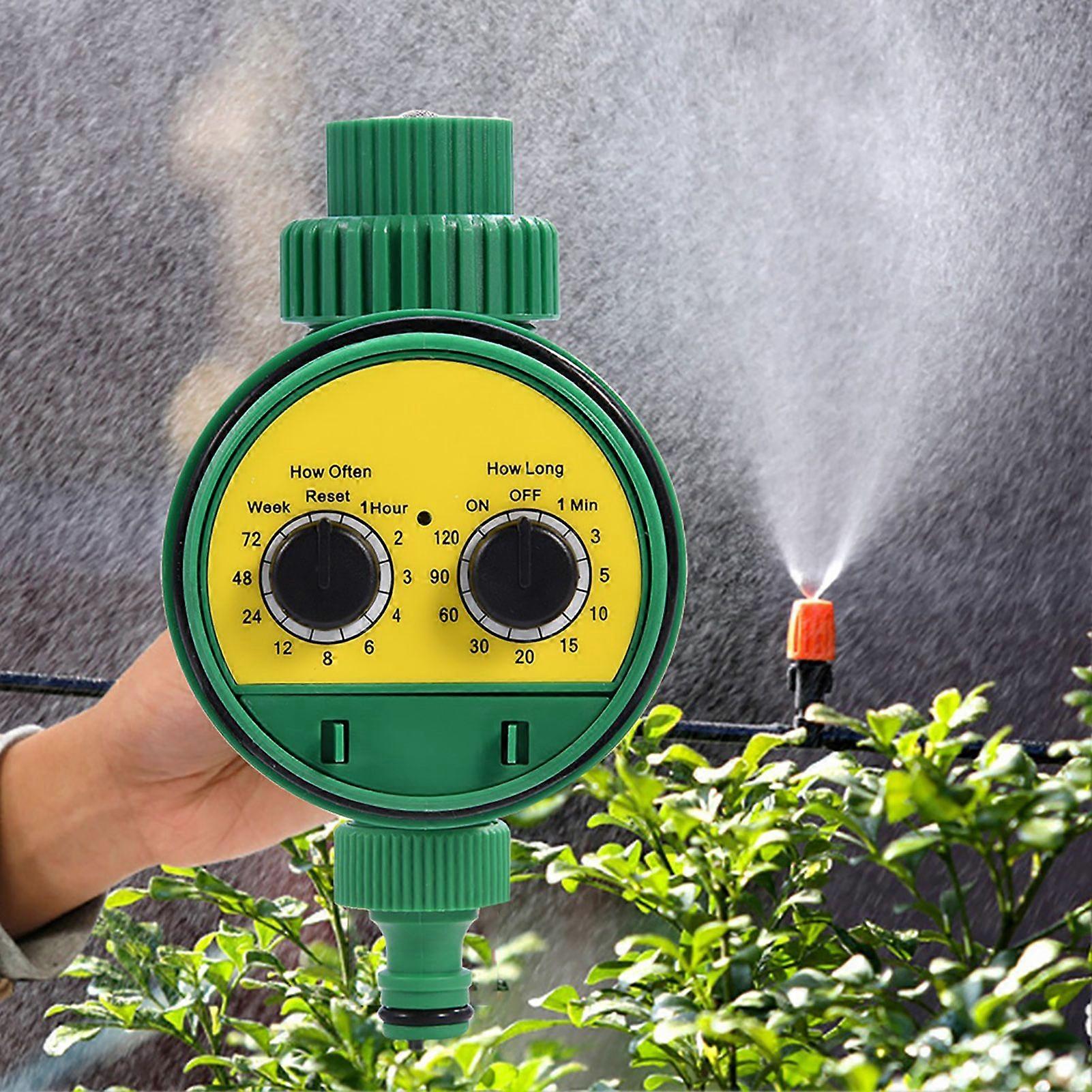 Multi Function Two Dial Automatic Electronic Watering Timer Garden Irrigation Controller