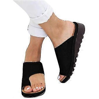 Bunion Corrector Sandalen, Dames Comfortabele Platform Pu Schoenen W