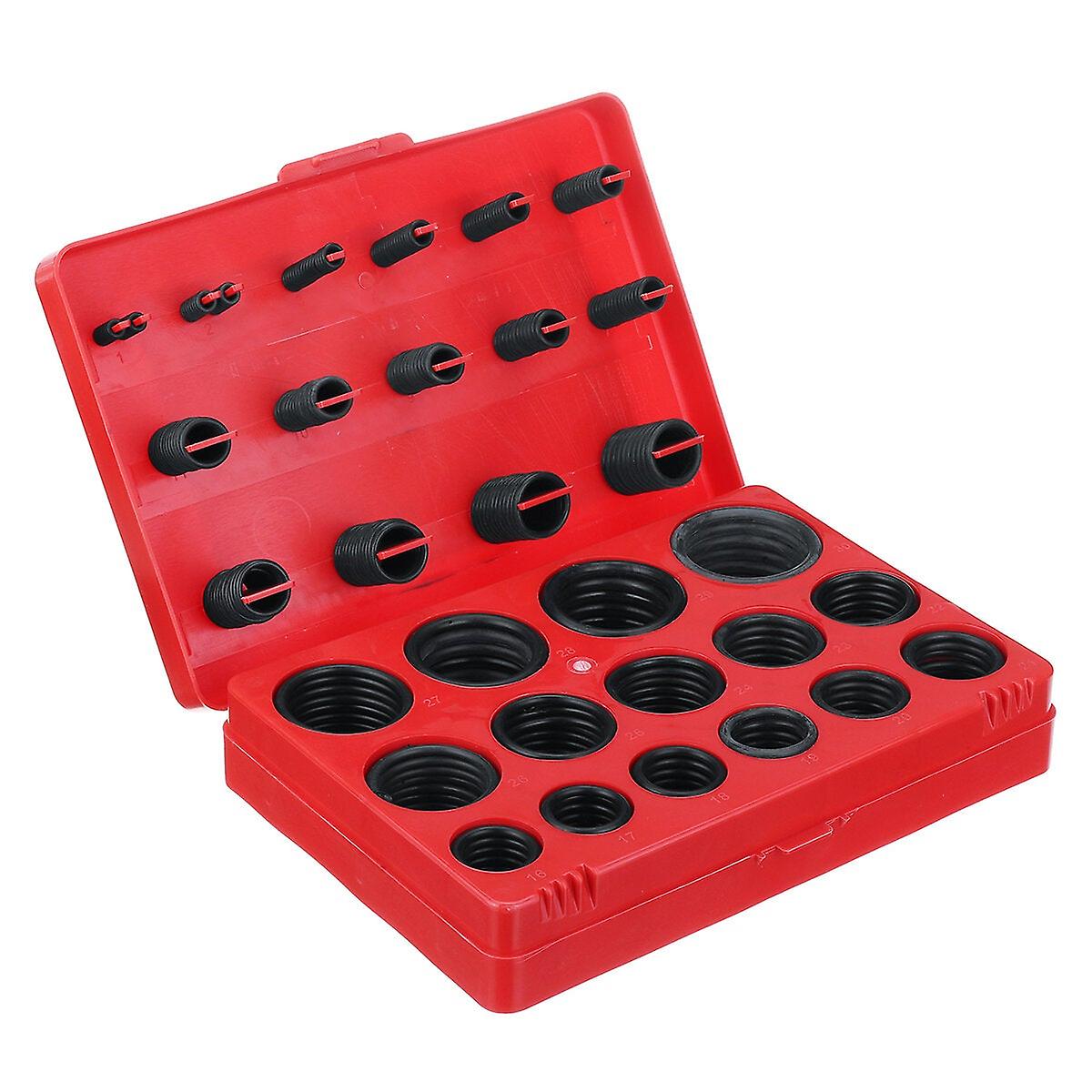 362Pcs Nitrile Nbr O-rings Washer Kit Seal Gasket Assortment Set Box Ring